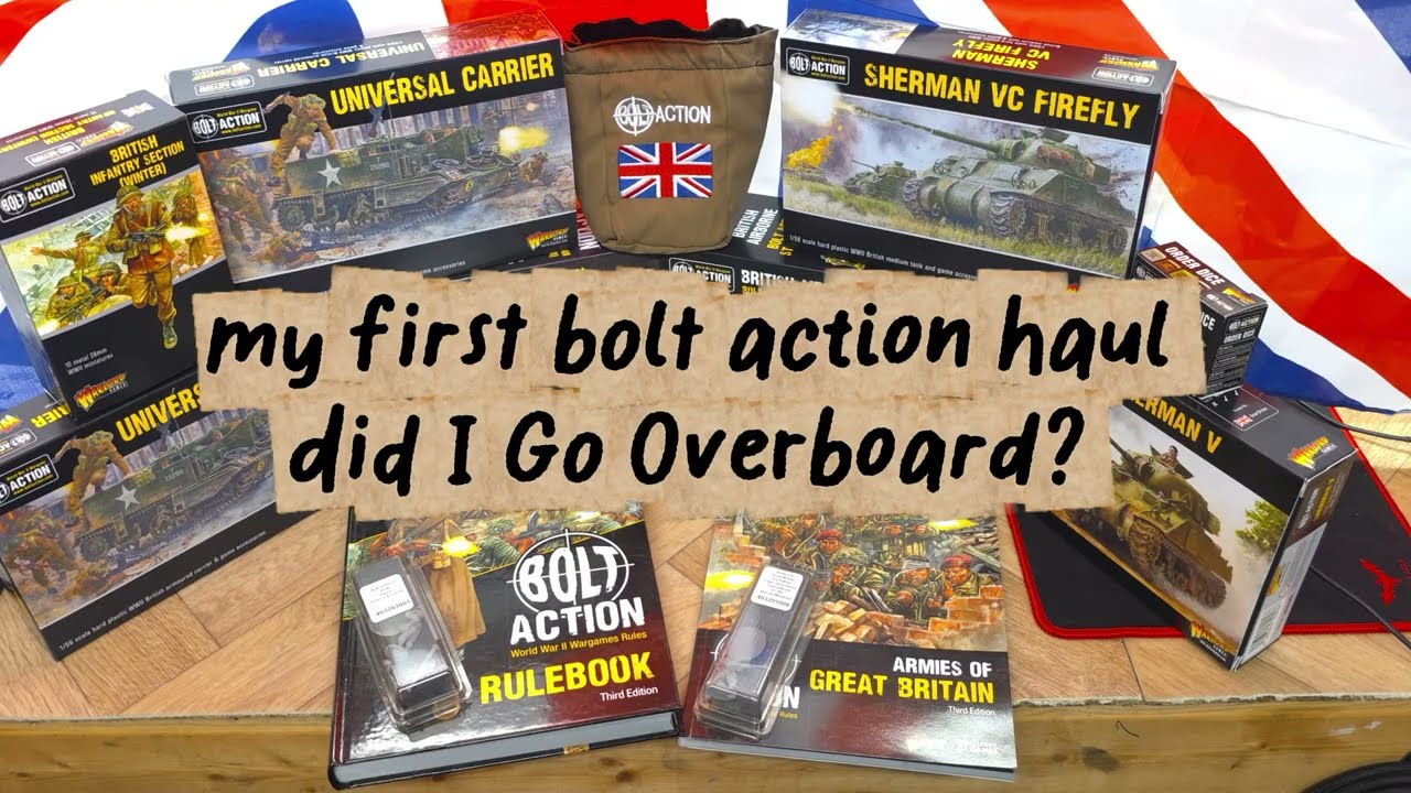 My First Bolt Action Army Haul: Did I Go Overboard? 