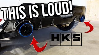 Replacing the exhaust on my GR Yaris! | HKS Super Turbo Muffler Install & Review