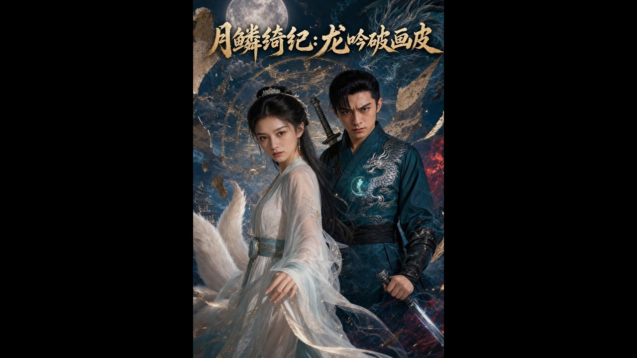【一口气看完】《月鳞绮纪：龙吟破画皮》#短剧 #AI短剧 #逆袭 #drama #爽剧 #鲨鱼先生