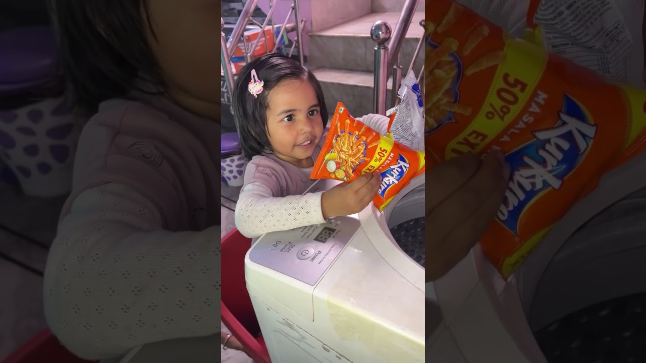 Darshika के घर आई magical washing machine🔥🔥🔥