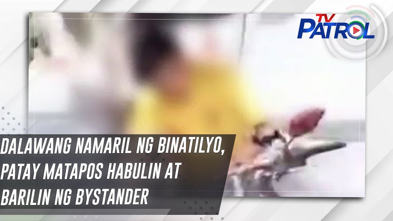 Dalawang namaril ng binatilyo, patay matapos habulin at barilin ng bystander | TV Patrol