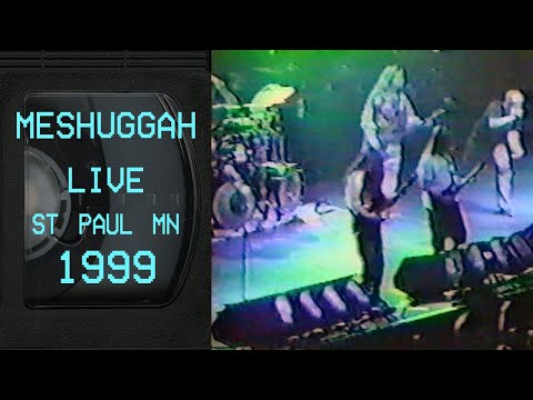 Meshuggah Live in St Paul MN April 9 1999 FULL CONCERT