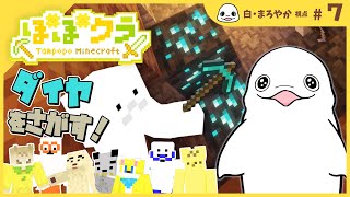 【Minecraft】ちょっとだけダイヤ掘りに行きたい！ #7  【#たんぽぽマイクラ】
