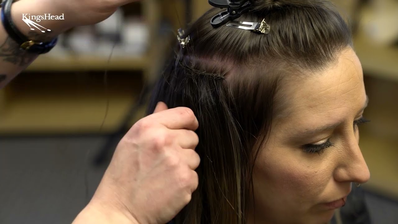 Kingshead Hair Extensions Process