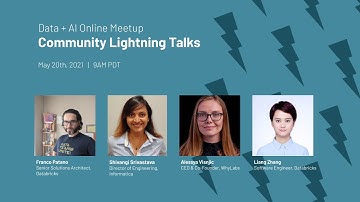 Online Meetup | Community Lightning Talks!
