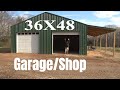 36x48 Garage:Shop Build