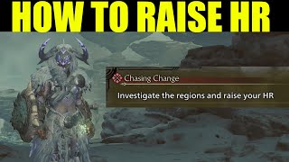 How To Investigate The Region And Raise Your Hr Monster Hunter Wilds Chasing Change Quest Guide