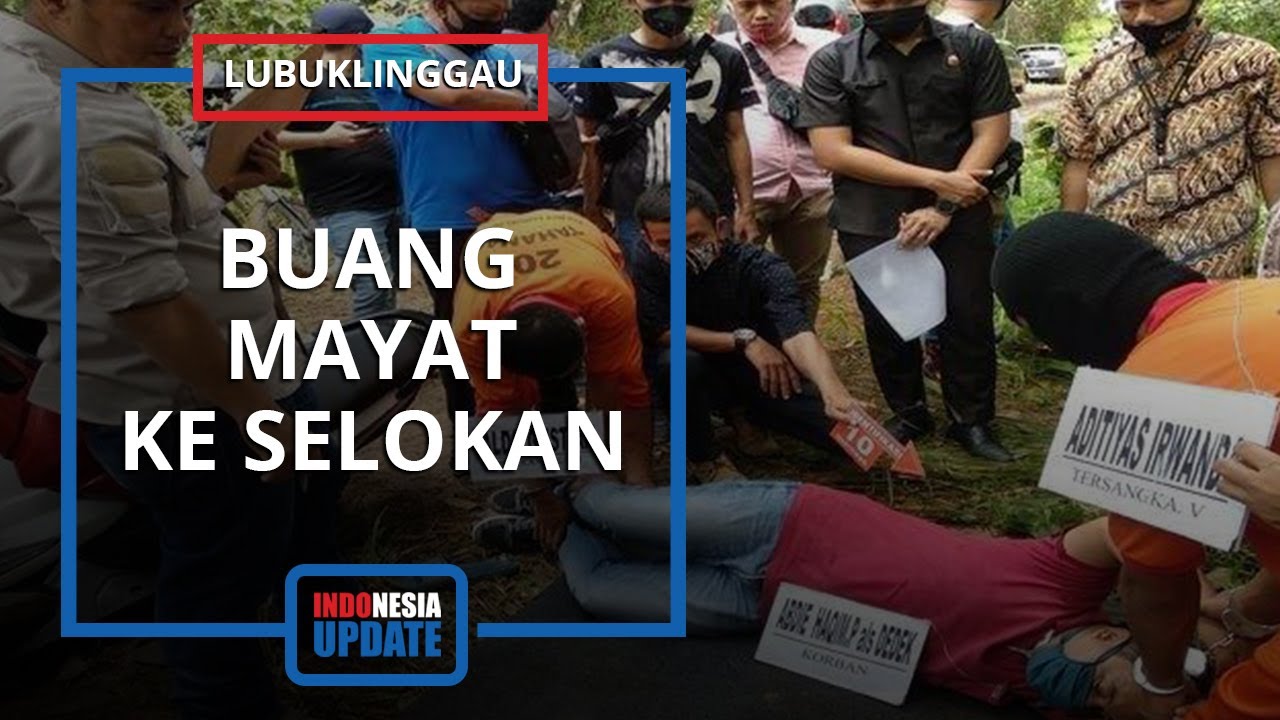 Aksi Keji AL dan WA Bunuh Dedek di Lubuk Linggau, Digorok di Atas Motor hingga Dibuang ke Selokan