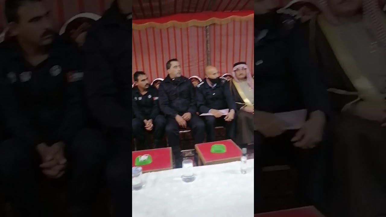 جاهة عشائرية كبيرة برئاسة الشيخ خالد العموش... #العموش