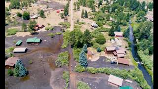 Ute Park Fire Post Flooding July 2018