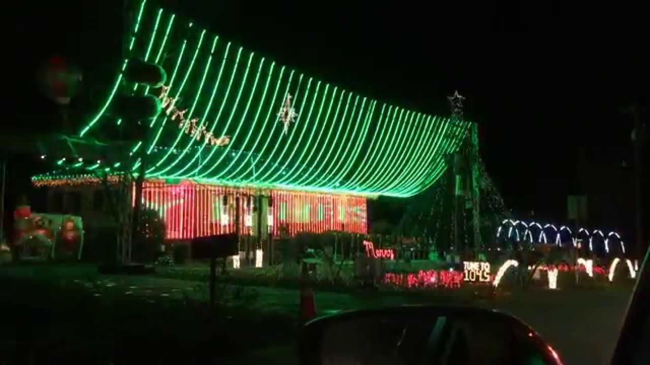 Amazing Christmas light show in Taylors, SC YouTube