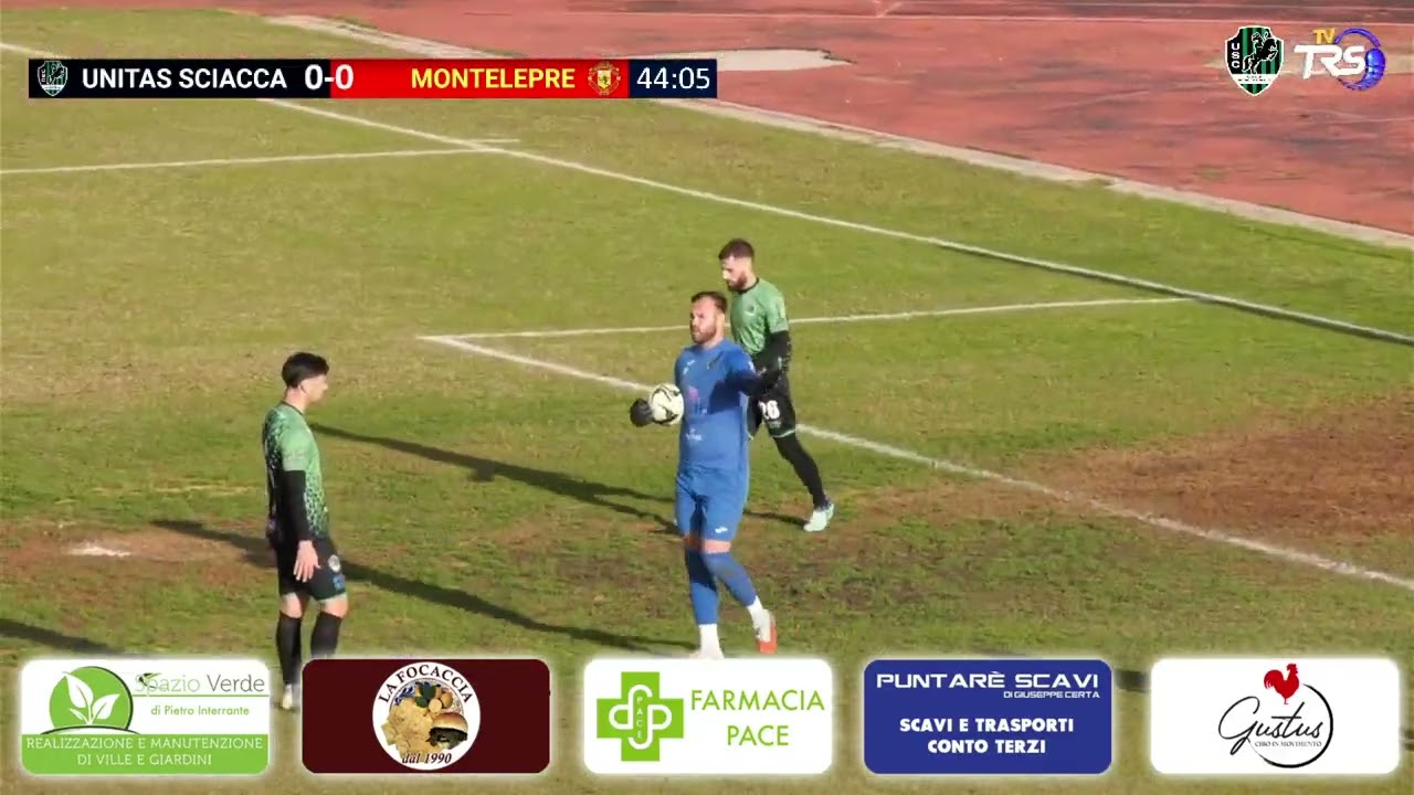 Highlights Unitas Sciacca - Montelepre Calcio 0-2