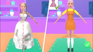 Doll Makeover 👸👗💄 All Levels Gameplay Android,ios DMN25