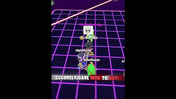 Scopely gave MODERATOR to BOT 😭🙏  #stumbleguys #stumbleguyshighlights#stumbleguysvideos