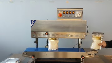 FRM-980 II Table Top Vertical Continuous Band Seal with Date Coder