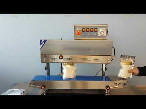 FRM-980 II Table Top Vertical Continuous Band Seal with Date Coder