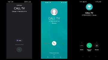 Oppo A54 TCL 20SE Tecno Camon 15 Incoming Calls