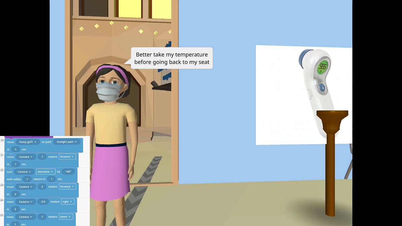 Anti-pandemic Classroom Design (3B Michelle Hon)