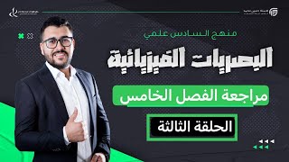 فيزياء السادس علمي || 3-(الاخيرة) الفصل الخامس || مراجعة مركزة الاستقطاب