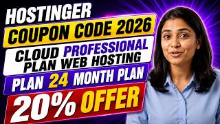 Official Hostinger coupon codes | 83% off (August 2026)-Cloud Professional Plan -24 Month Plan