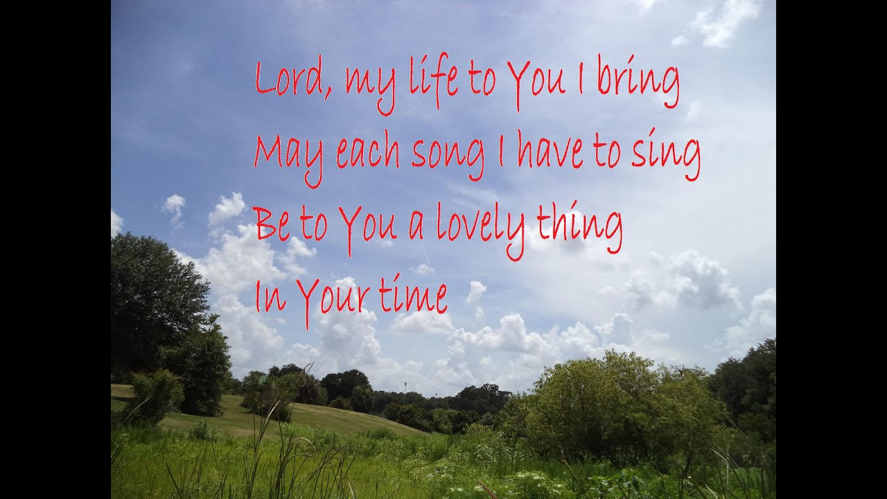 IN HIS TIME BY CHRISTIAN KIDS YouTube