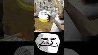 Granny's Birthday Today || Troll Face Edit || GRANNY GAME || #viral #trending #trollface  #granny