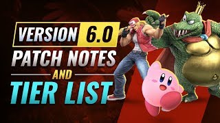 Smash Ultimate Version 6.0 Tier List and Patch Notes