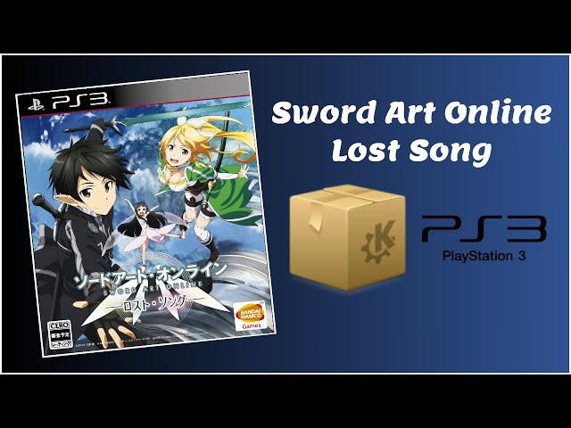 Jogo PS3 Sword Art Online: Lost Song (Japones)- Bandai Namco