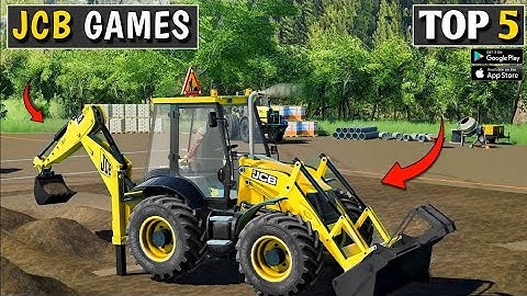 TOP 5 REALISTIC OPEN WORLD JCB GAMES 2022 | HIGH GRAPHICS OFFLINE JCB GAMES FOR ANDROID ||