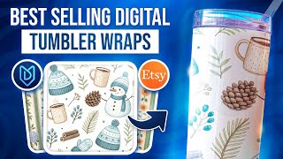 How I Sell 20oz Digital Tumbler Wraps On Etsy  Stepbystep Guide