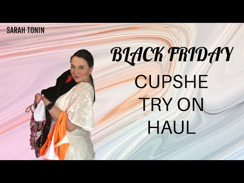CUPSHE Black Friday Try-On Haul