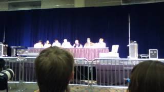 Beginning of Bronies React panel at Bronycon 2013