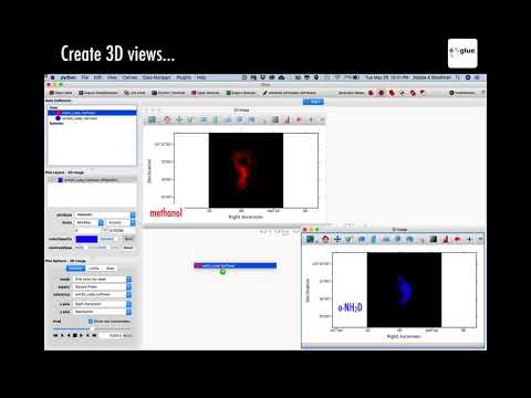 glue demo: revealing wispy veil of emission in space!