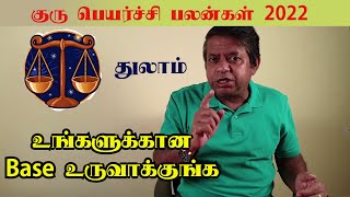 Thulam Rasi - Guru Peyarchi Palan 2022