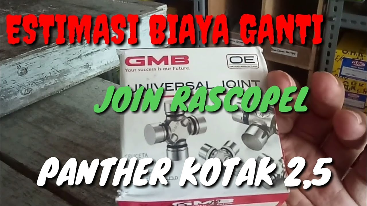 BIAYA GANTI JOINT CROSS COPEL PANTHER