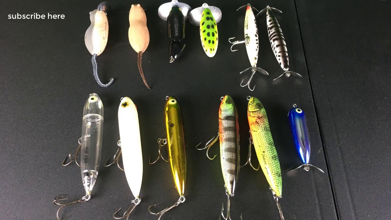 Top 5 Topwater Lures That Are 60 Years Old! 