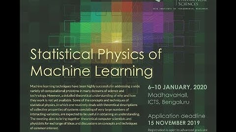 Introductory lectures on first-order convex optimization (Lecture 1) by Praneeth Netrapalli