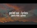 Paris shadows feat gunna  poed up lyrics