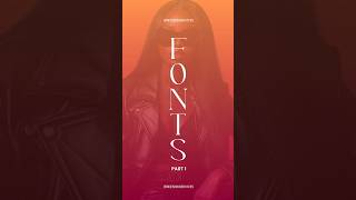 Are you struggling with fonts? #fonts #dafont #canvafonts #canva #graphicdesign