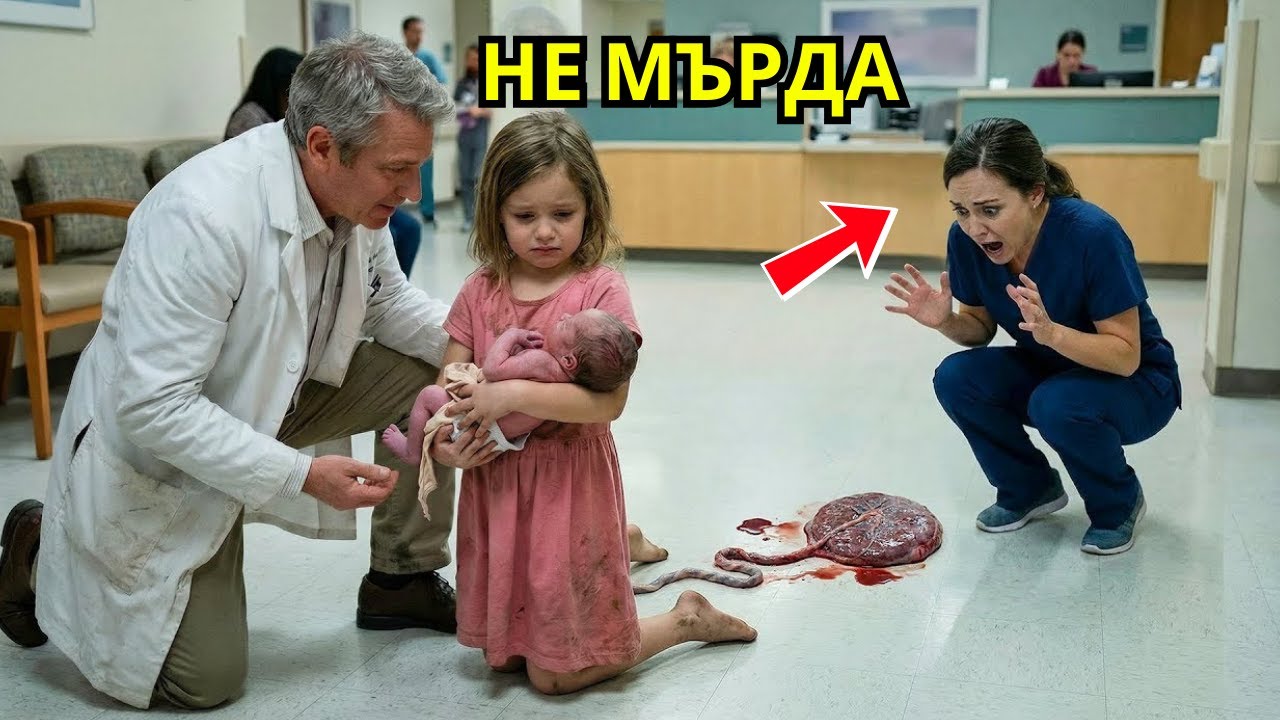 Той иска мляко, моли се момичето — Медицинската сестра вижда непрязана плацента и в паника вика 112