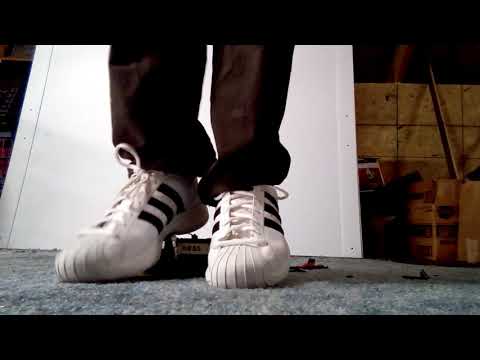 adidas superstar size 17 crush another truck