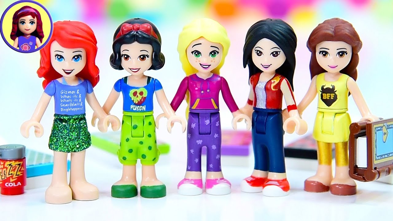 ⁣Casual Princess Clothes for Lego Disney Princess Minidolls | Pyjama Party Dress Up Style