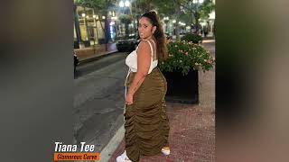 Tiana Tee Curvy Model & Plus Size Model Body Positivity-Instagram Star