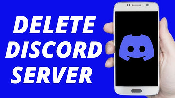 How To Delete DISCORD SERVER On Mobile ! Android & IOS (2021)