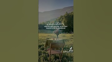 الشيخ سعود الشريم سورة البقرة الاية 186 #quran #القرآن_الكريم #سورة_البقرة #سعود_الشريم #dua #islam