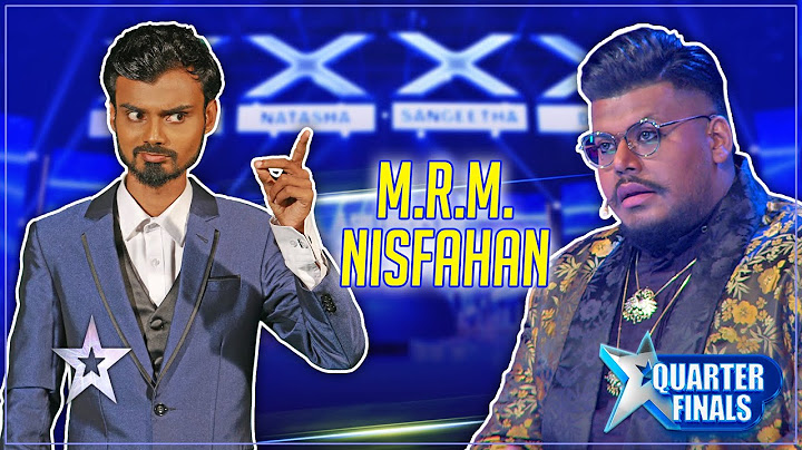 මුළු වේදිකාවම ගණිත ලෝකයක් 🤔 | M.R.M Nisfahan | Sri Lanka's Got Talent | Sirasa TV