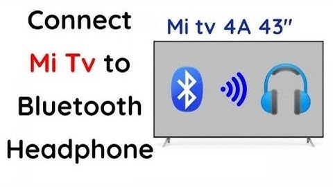 How to Connect Xiaomi Mi TV 4A led to oraimo necklace 2 Bluetooth