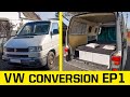 DIY campervan conversion – VW T4