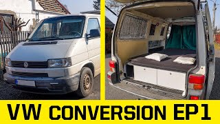 DIY campervan conversion - VW T4