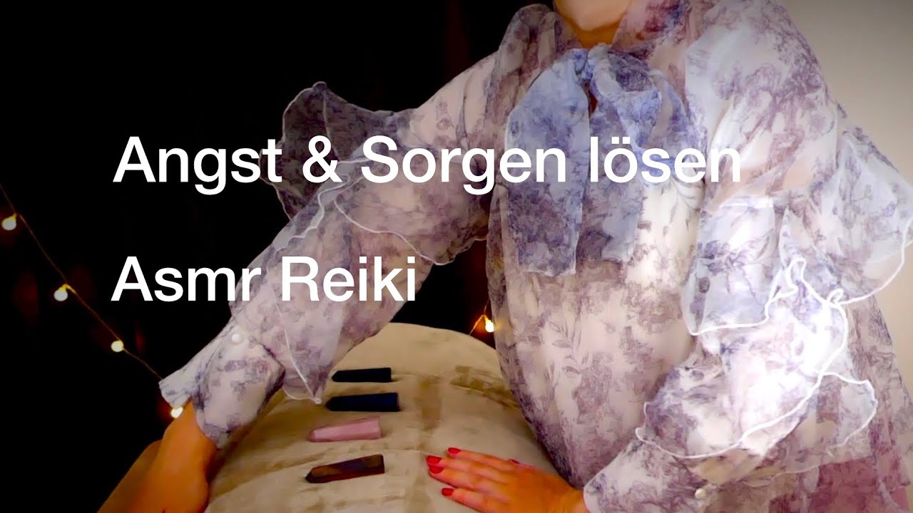 ASMR Reiki  🇩🇪   Angst  und Sorgen lösen 💚 Herzchakra Heilung  & Reiki Symbol Sei He Ki